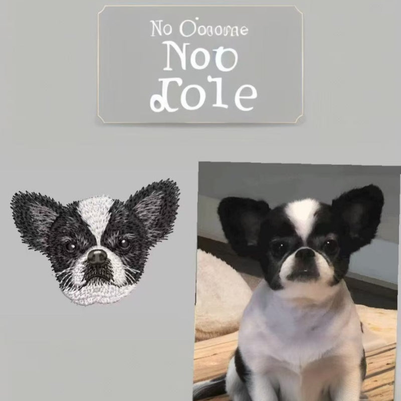 Customized embroidery patterns for pets