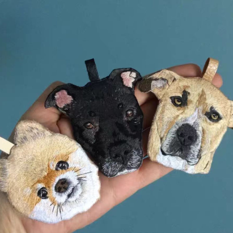 Customized embroidery patterns for pets