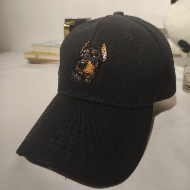 Customized embroidered hats for pets