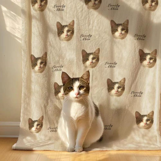 Customized pet blanket