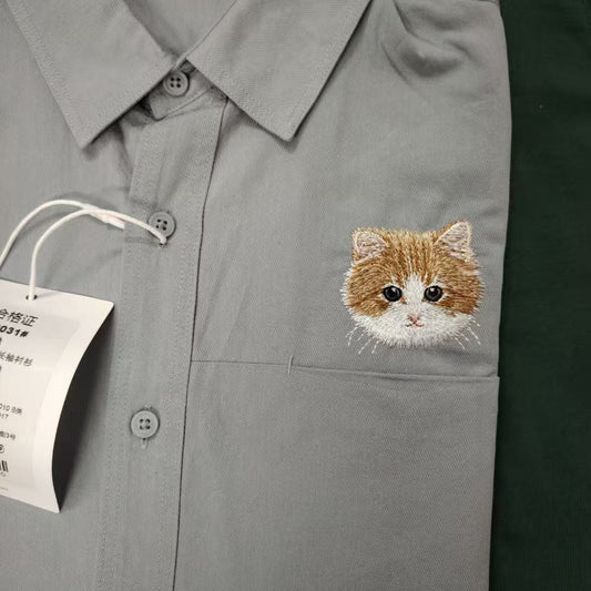 Customized pet short-sleeved shirt