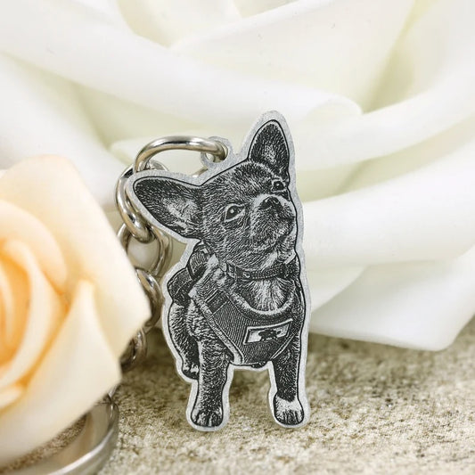 Customized metal pendants for pets